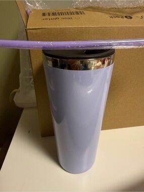 Lavender Stainless Travel Tumbler with Lid - Maars Roadie 22oz